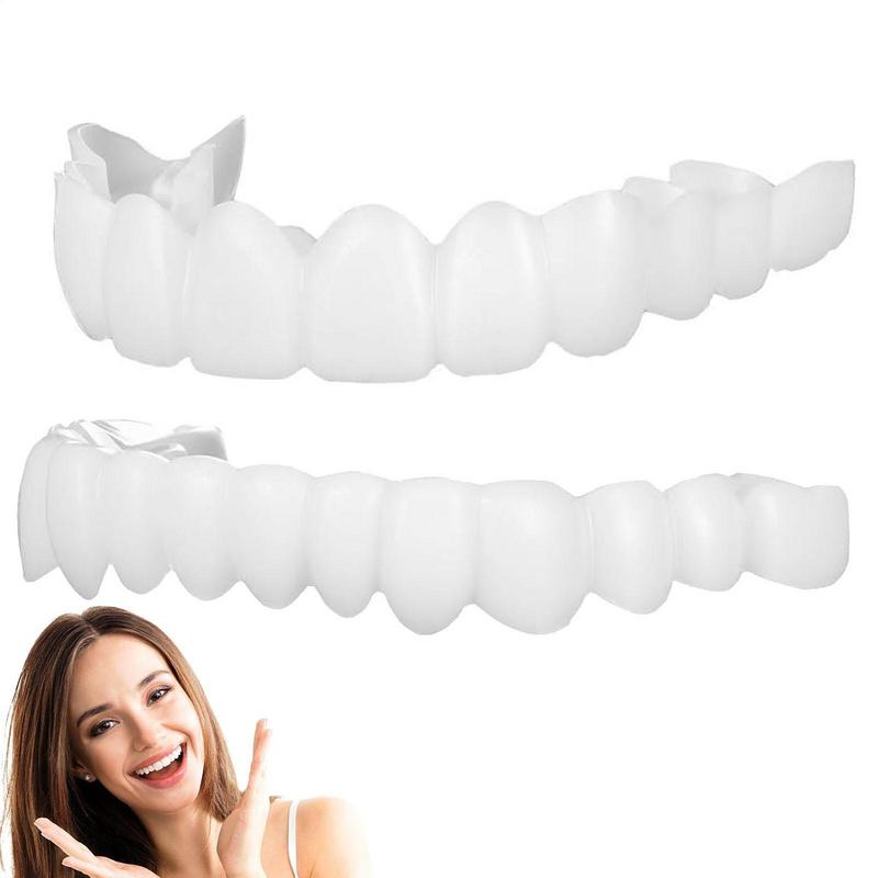 Teeth Whitening Veneers - Snap On Teeth Veneers Instant Silicone