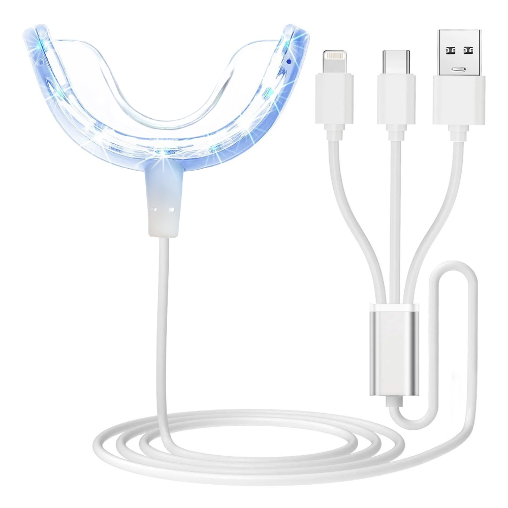 Led Mouth Tray - Teeth Whitening Accelerator Light, 16x More