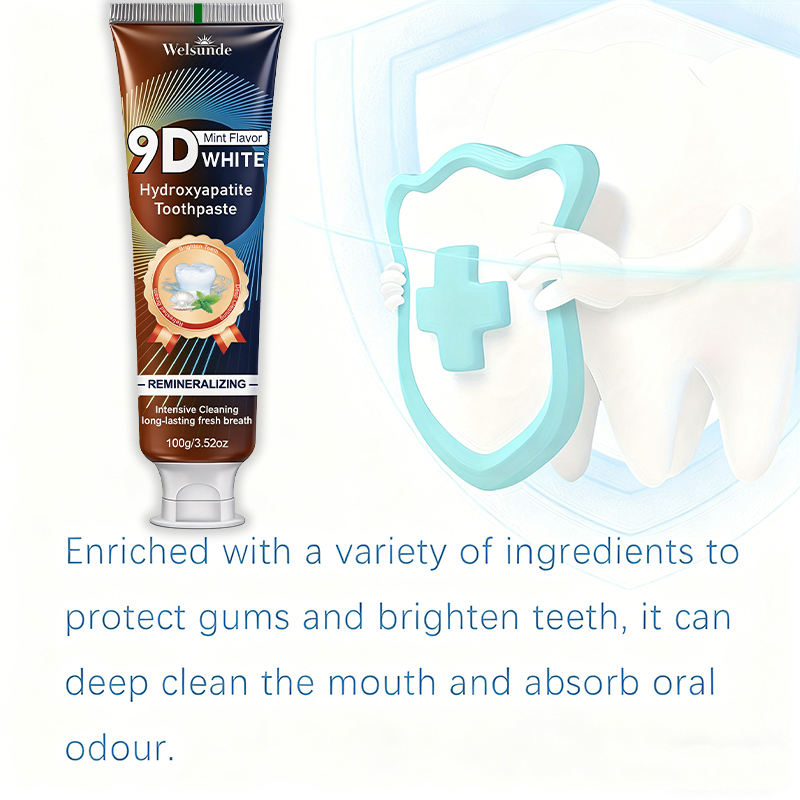 9D WHITE Mint Flavor Hydroxyap - đánh giá và giá Remineralizing Toothpaste