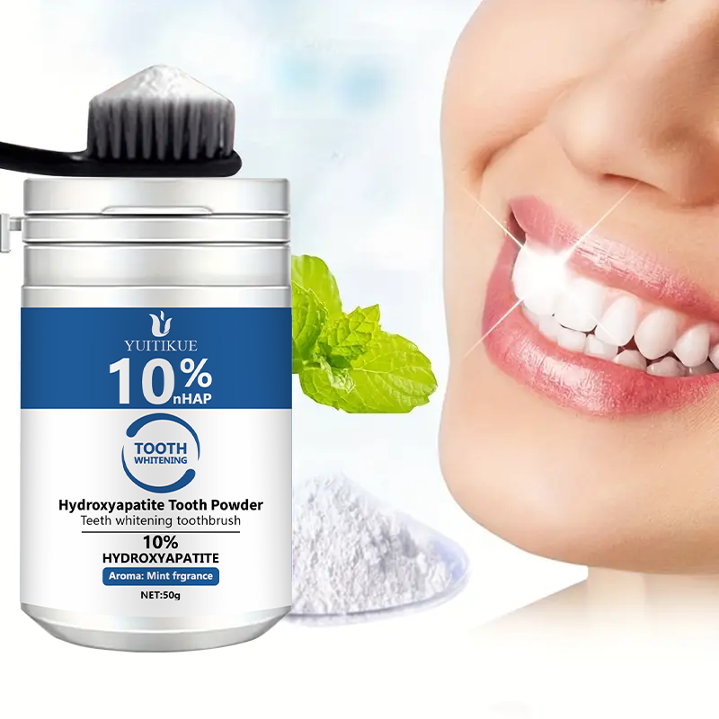 YUTIKUE 10% nHAP Tooth Powder  - đánh giá và giá Teeth Whitening Diy
