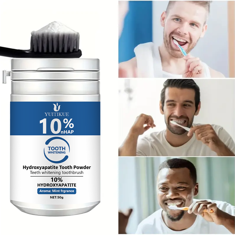 YUTIKUE 10% nHAP Tooth Powder  - đánh giá và giá Teeth Whitening Diy