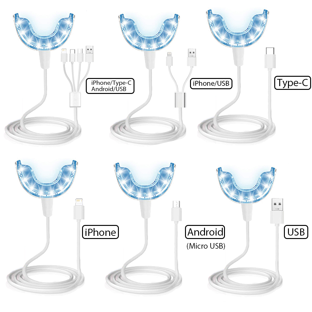 Vaclav Teeth Whitening Light K - đánh giá và giá Led Mouth Tray