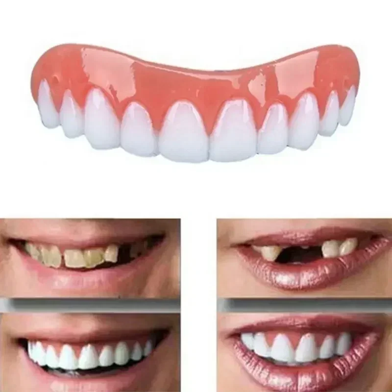 New False Teeth Silicone Upper - đánh giá và giá Teeth Whitening Veneers