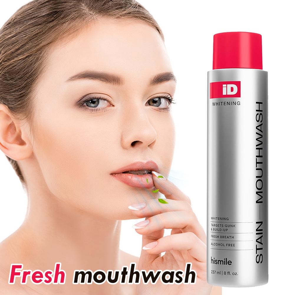 Hismile iD Alcohol Free Mouthw - đánh giá và giá Teeth Whitening Mouthwash