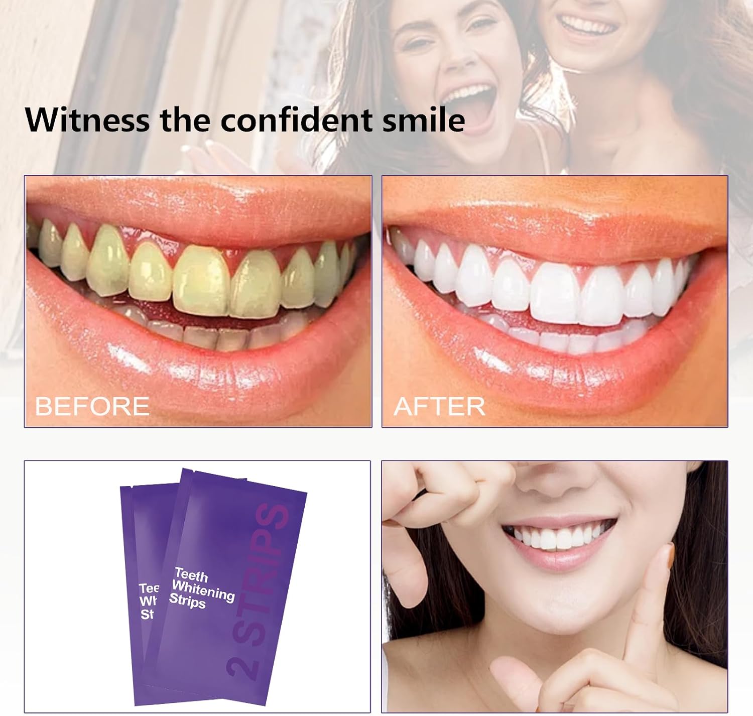 7pcs Premium Purple Whitening  - đánh giá và giá Teeth Whitening Kit At Home