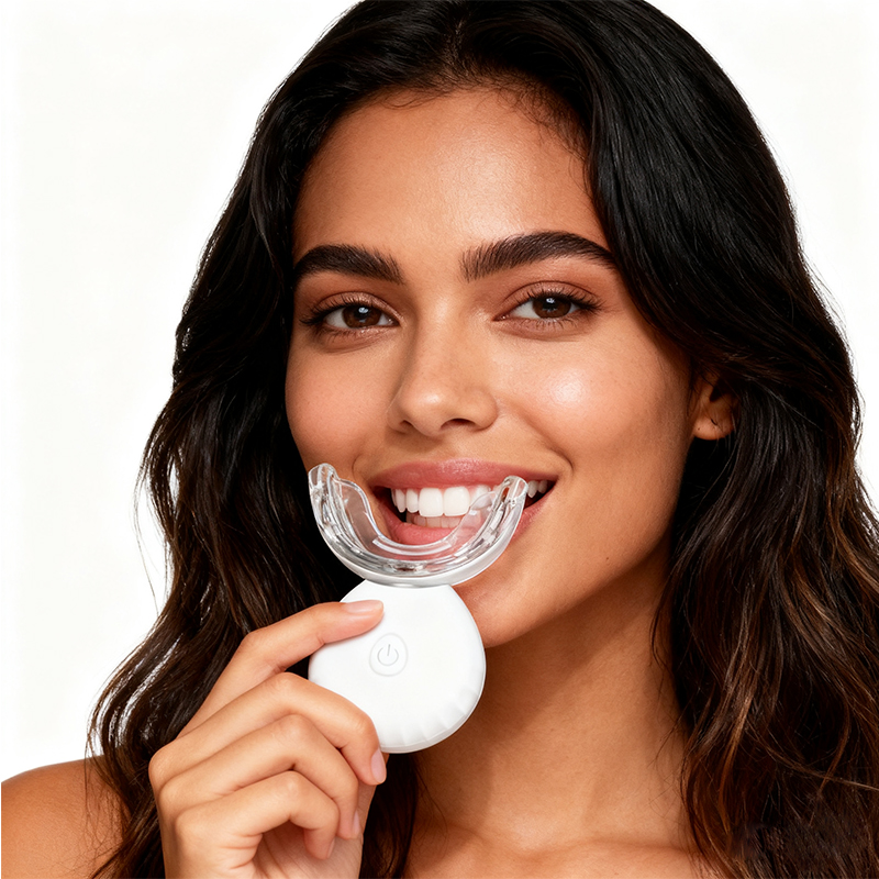U-Shaped Rechargeable Light Qu - đánh giá và giá Teeth Whitening Kit At Home