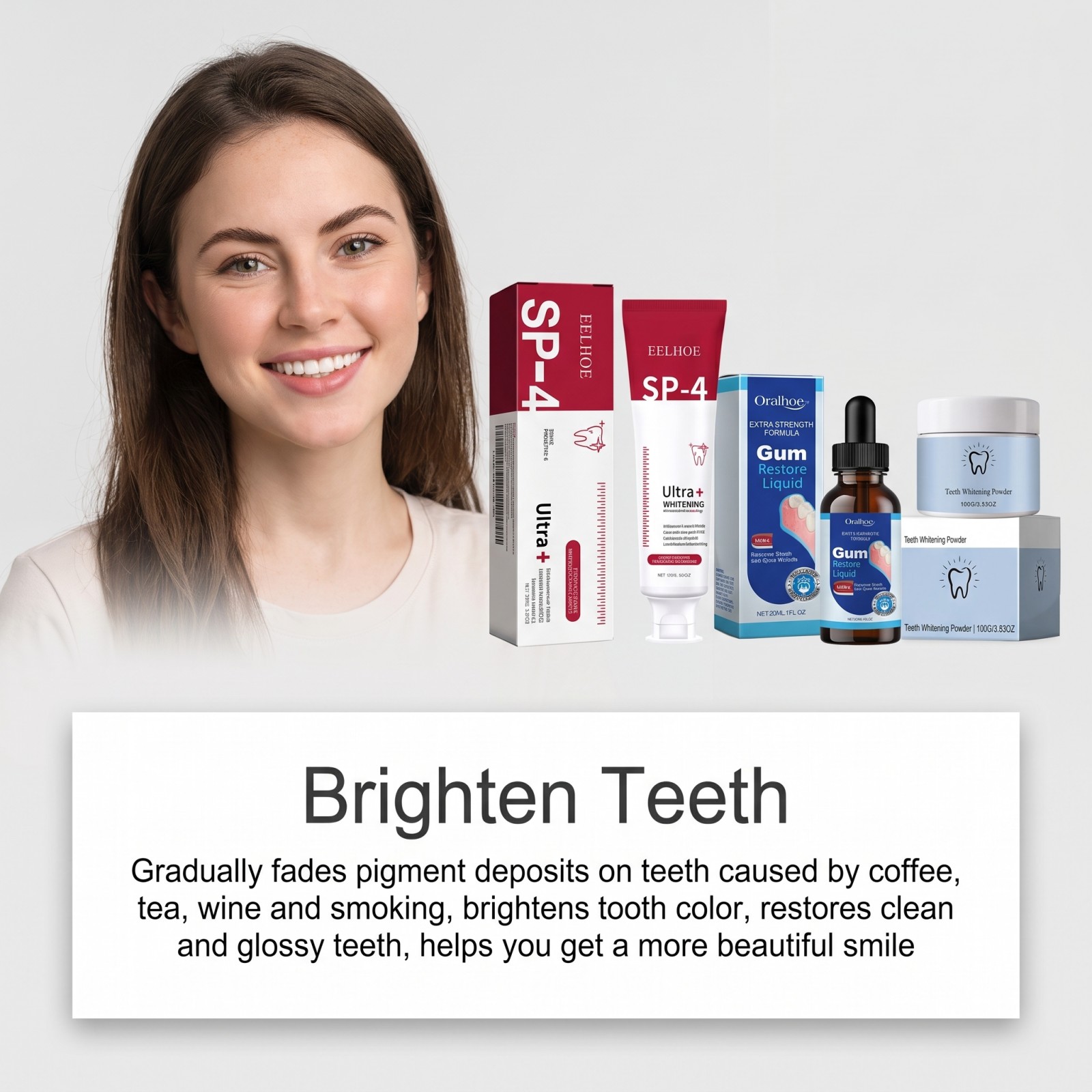 Oral Care Combo Set Whitening  - đánh giá và giá Teeth Whitening Gels Used By Dentists
