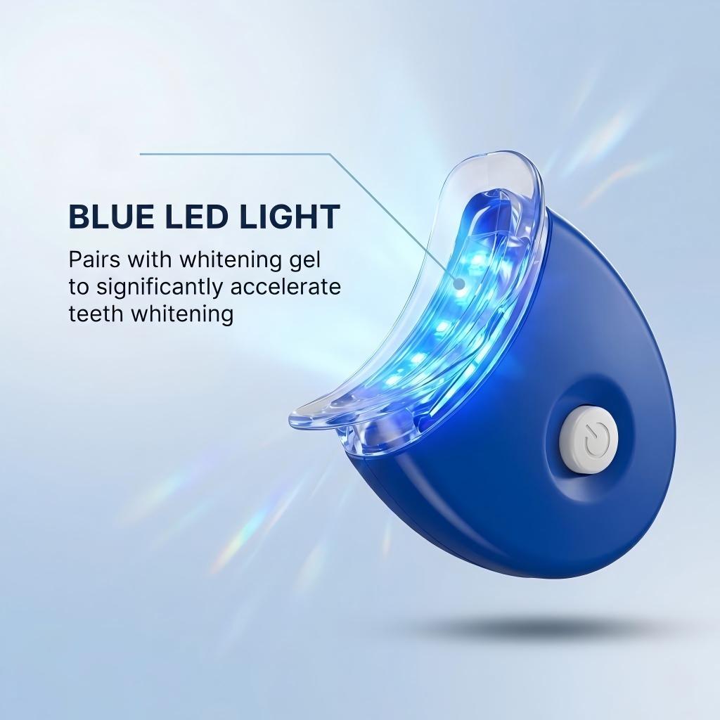 Wireless Cold LED Blue Light T - đánh giá và giá Teeth Whitening Kit At Home