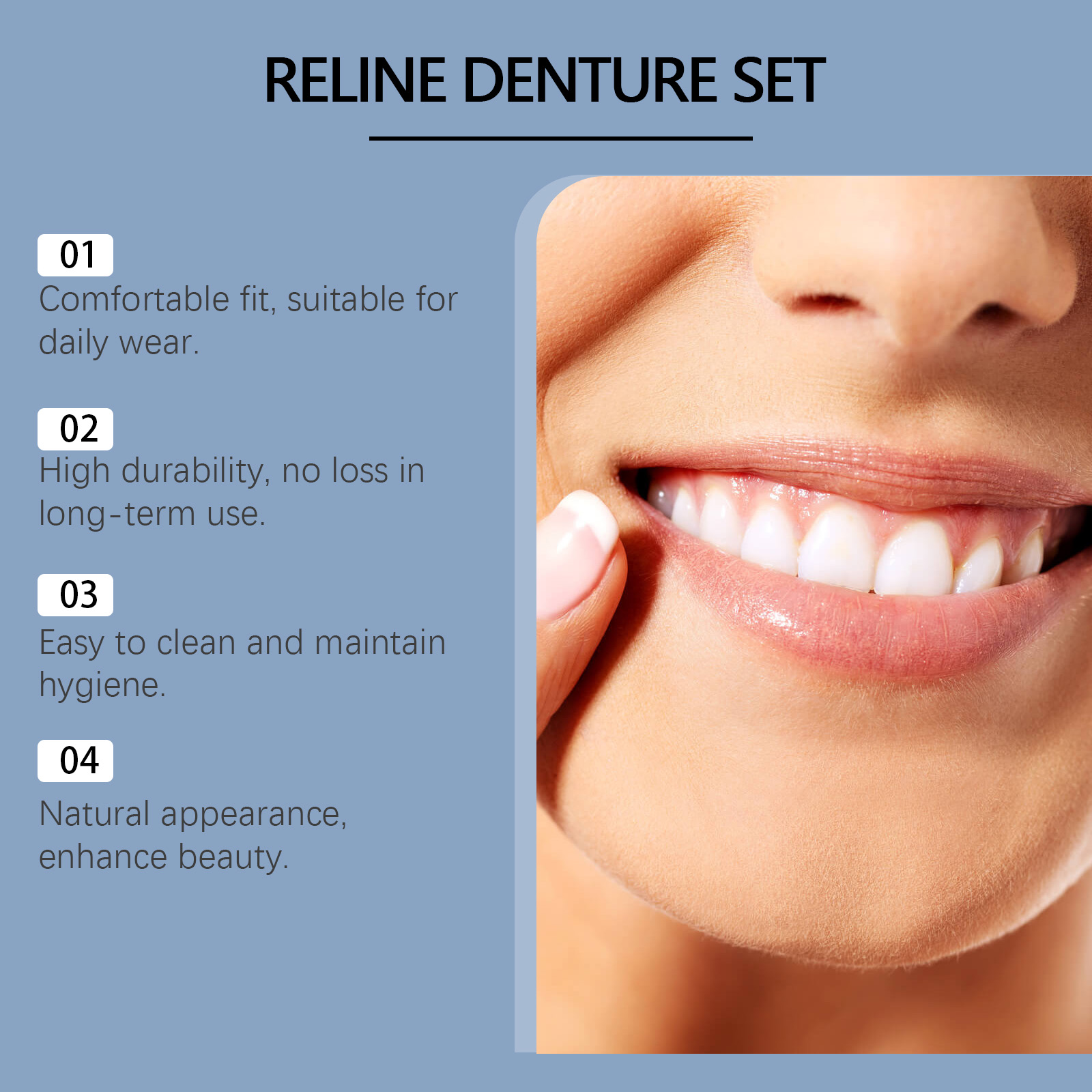 False Teeth Dentures Temporary - đánh giá và giá Teeth Whitening Veneers