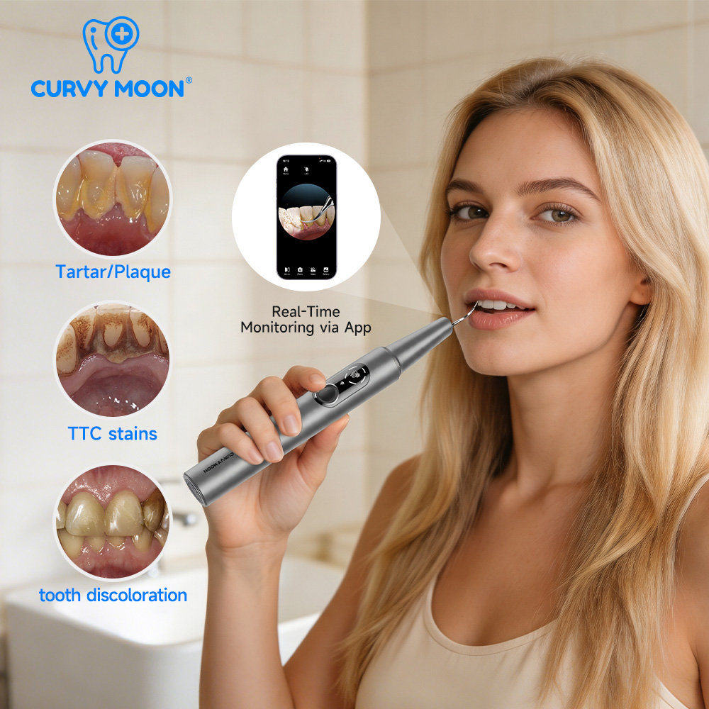 CURVY MOON Visible Electric Ul - đánh giá và giá Teeth Whitening Mouthwash