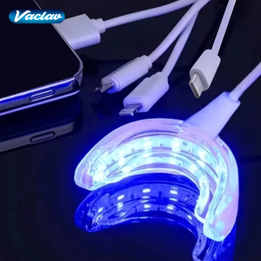 Vaclav Teeth Whitening Light K - đánh giá và giá Led Mouth Tray