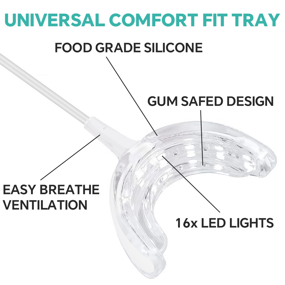 Teeth Whitening Accelerator Li - đánh giá và giá Led Mouth Tray