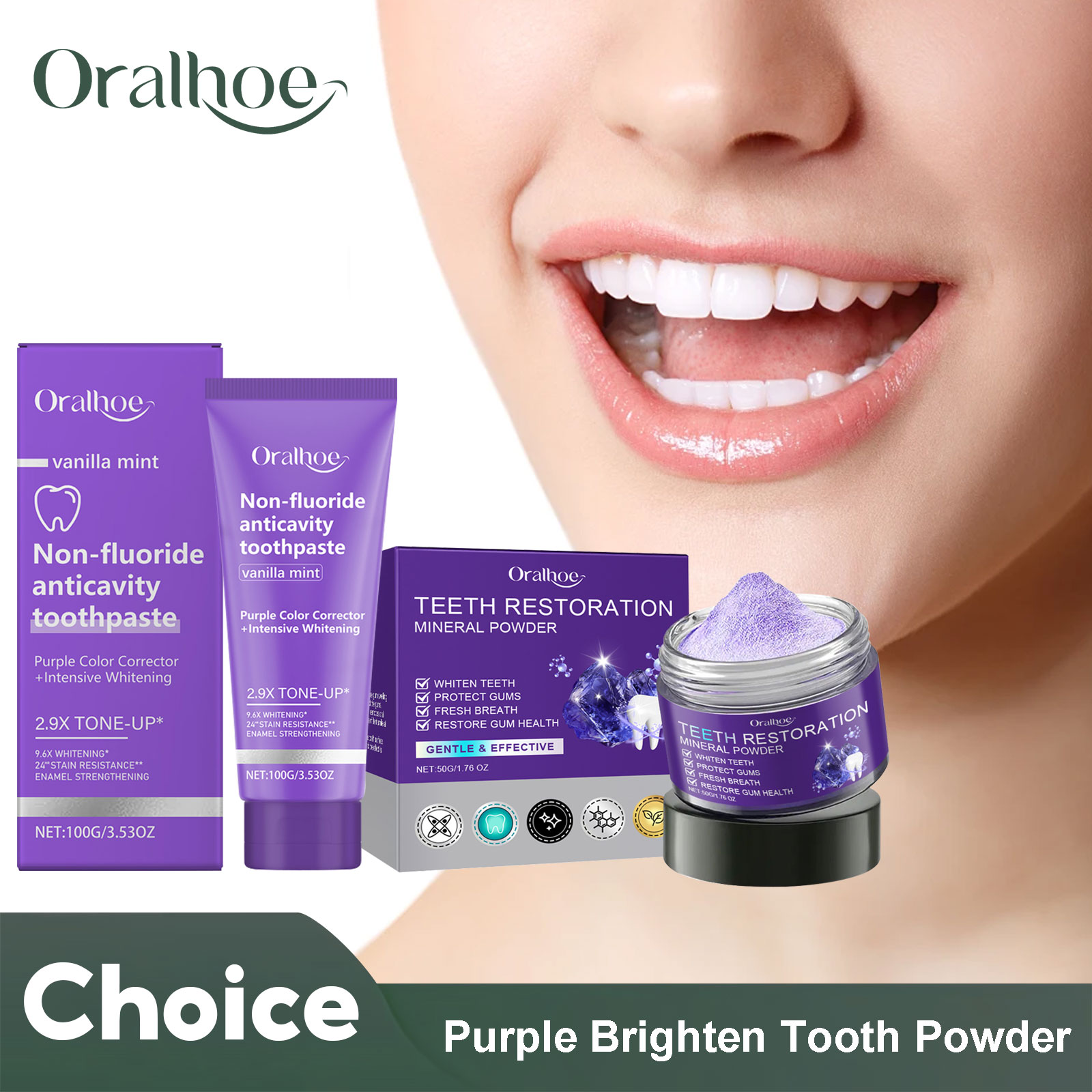 Teeth Restoration Mineral Powd - đánh giá và giá Teeth Whitening Diy
