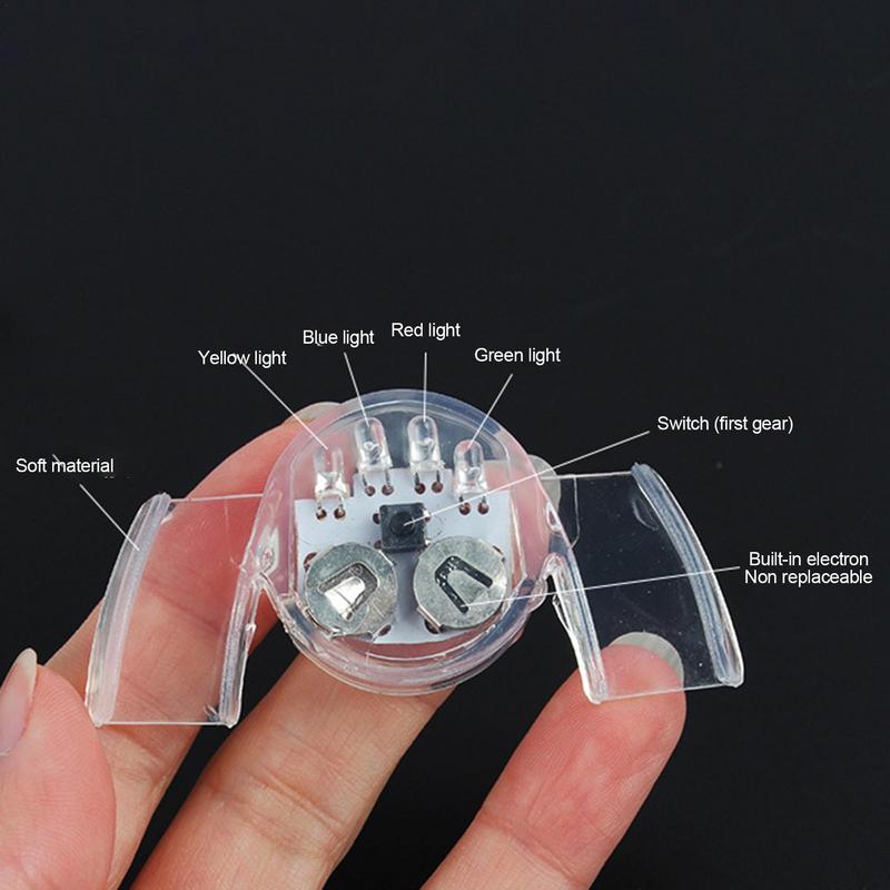 1pcs LED Flashing Mouth Teeth  - đánh giá và giá Led Mouth Tray