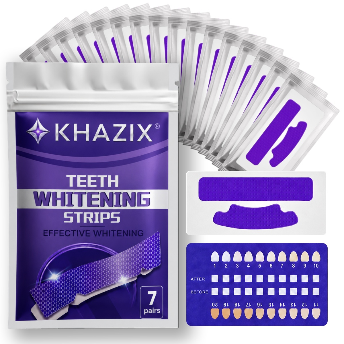 1/7 pairs Teeth Whitening Stri - đánh giá và giá Teeth Whitening Strips Crest