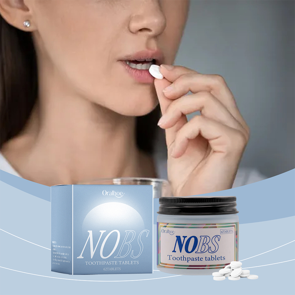NOBS Toothpaste Tablets - Nano - đánh giá và giá Teeth Whitening With Coconut Oil