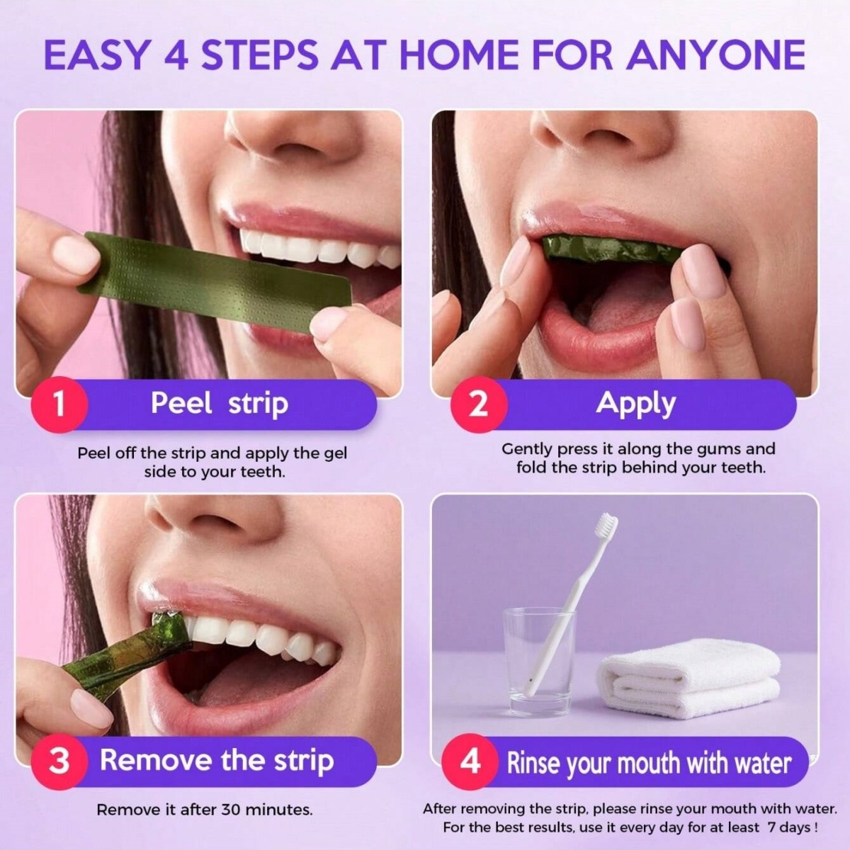 Deluxe Whitening Teeth Sticker - đánh giá và giá Teeth Whitening Gels Used By Dentists