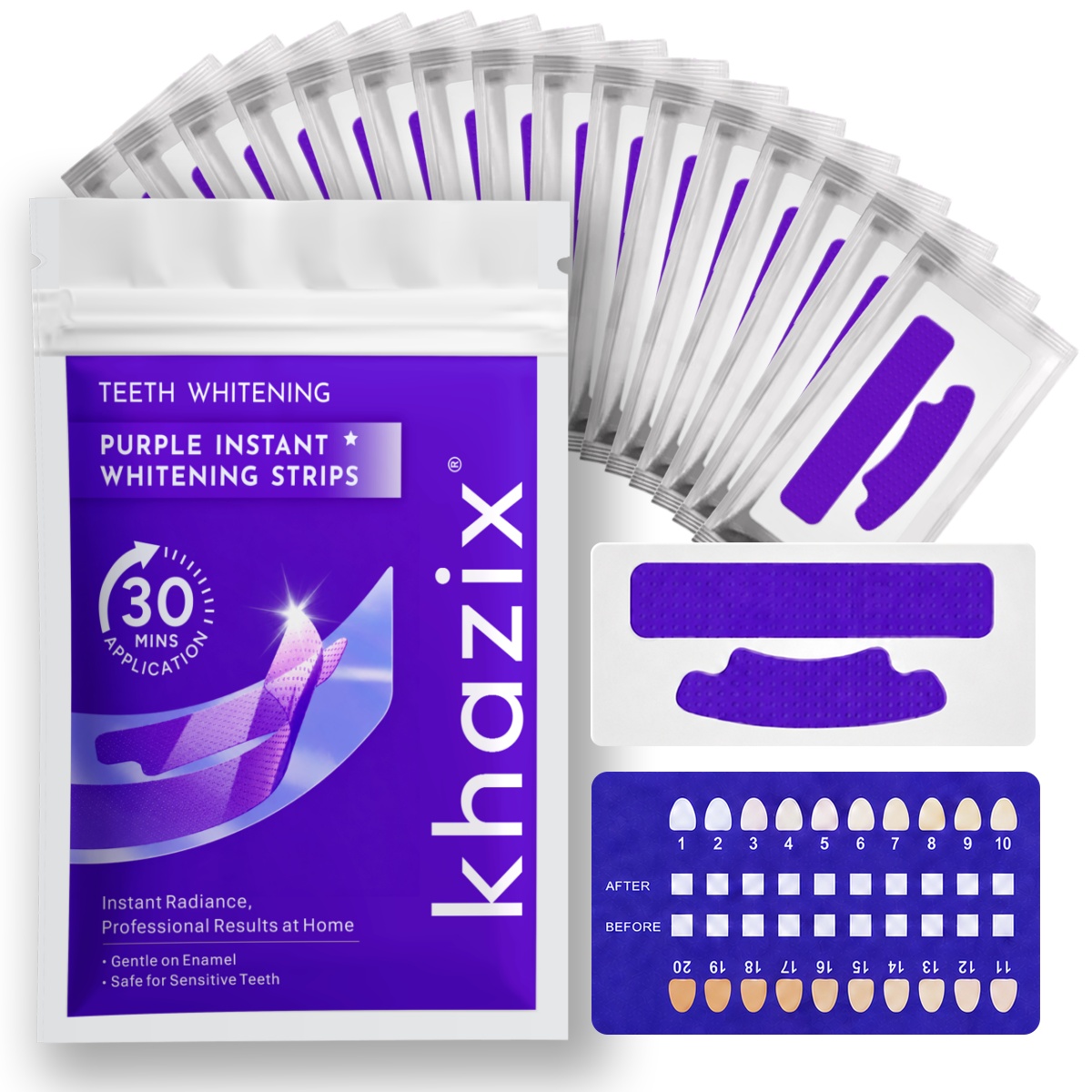 1/7 pairs Teeth Whitening Stri - đánh giá và giá Teeth Whitening Strips Crest