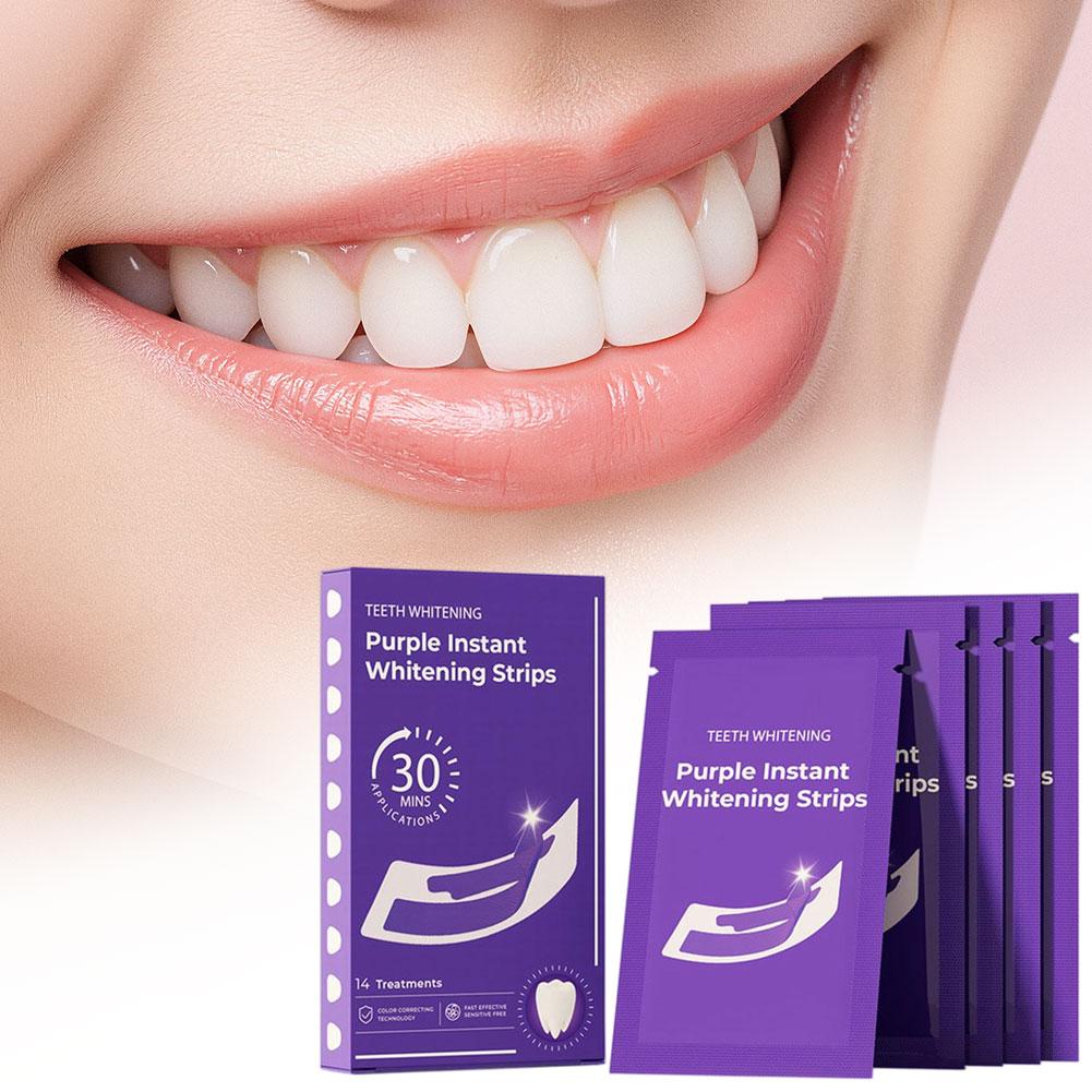 14/28/42PCS V34 Purple Teeth W - đánh giá và giá Teeth Whitening Kit At Home