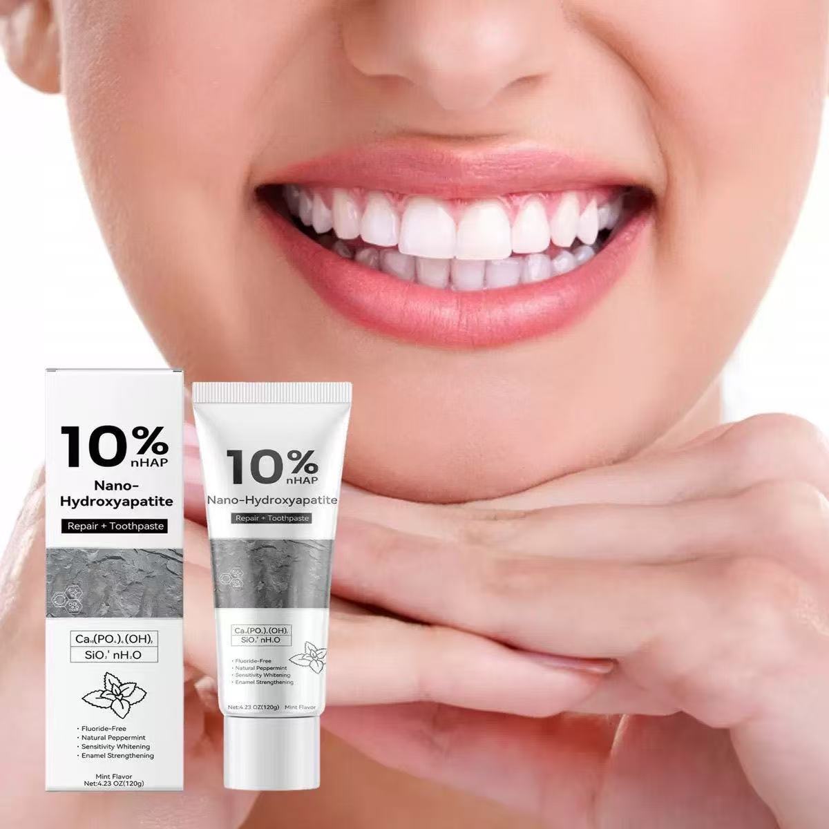 10% Nano Hydroxyapatite Whiten - đánh giá và giá Remineralizing Toothpaste