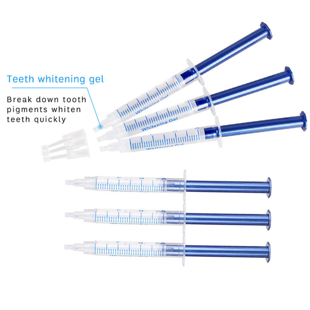 3/6/10 Teeth Whitening Kit Gel - đánh giá và giá Led Mouth Tray