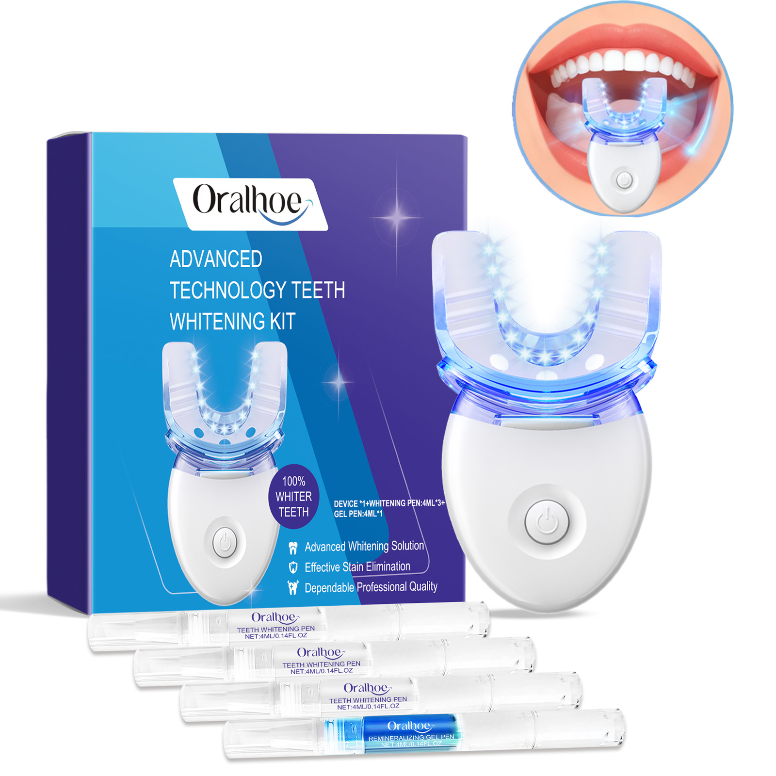 Professional Teeth Whitening L - đánh giá và giá Teeth Whitening Kit At Home