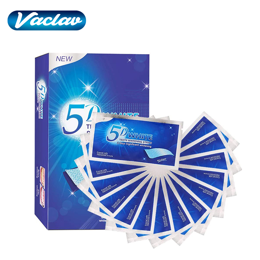 5D White Teeth Whitening Strip - đánh giá và giá Teeth Whitening Gels Used By Dentists