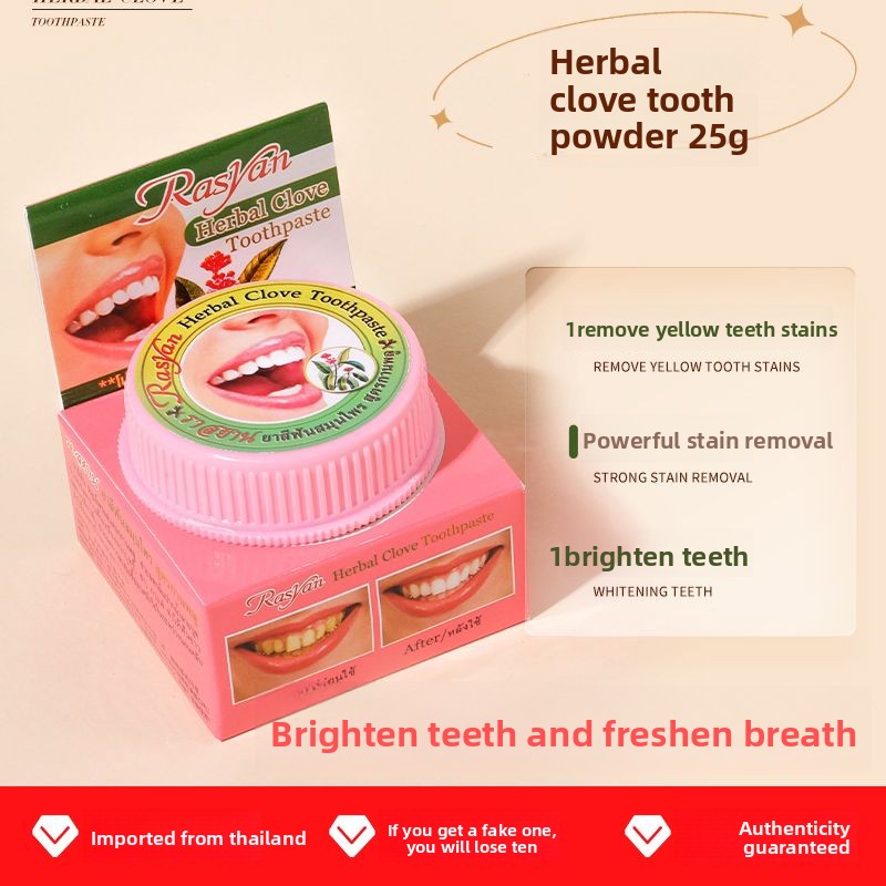 Thai Clove/coconut Tooth Powde - đánh giá và giá Teeth Whitening Diy